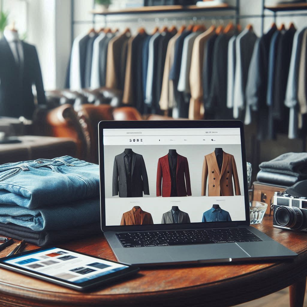 dispositivos con catalogos textiles en punto de venta fisico