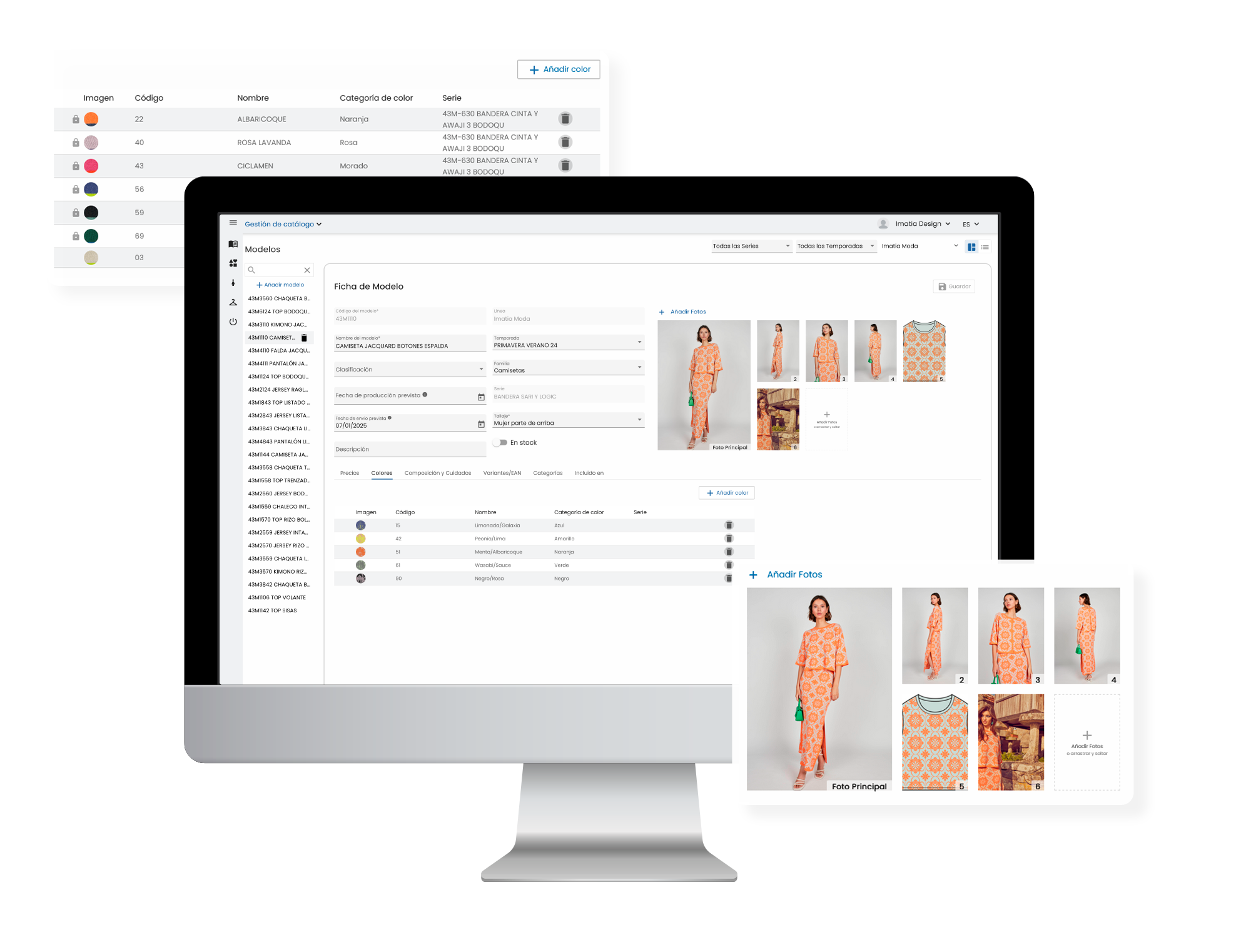 plataforma de moda para la gestión comercial de marcas textiles