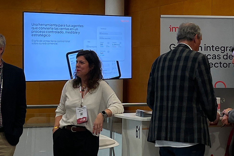 Actividad en el espacio de Imatia durante Retail Forum 2026.