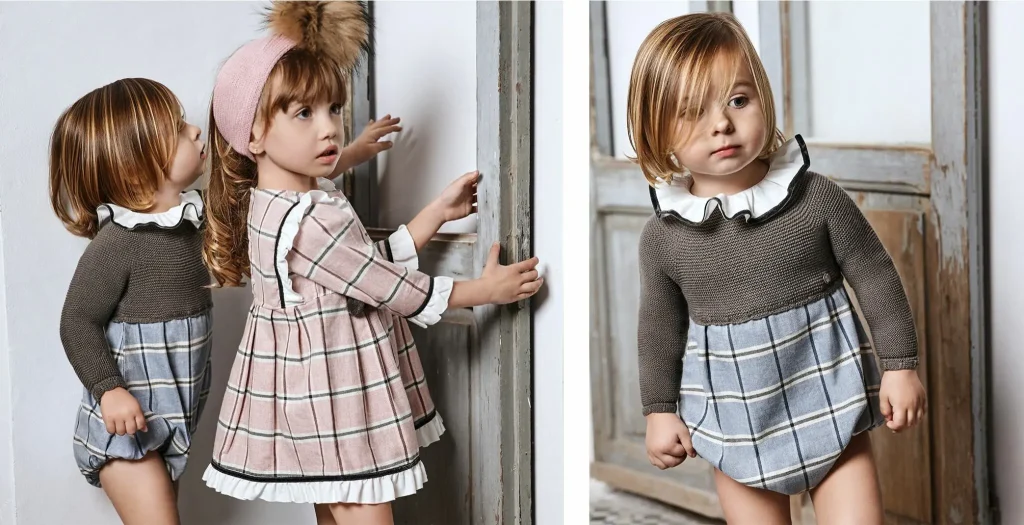 Colección de moda infantil de Juliana en caso de éxito