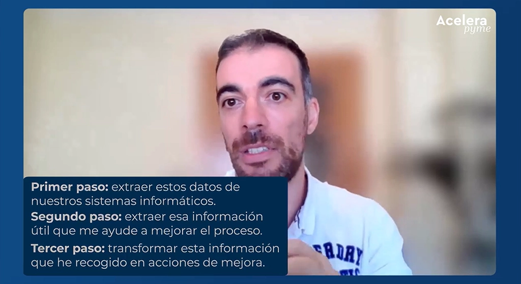 Iván Del Río habla sobre los pasos clave en la Minería de Procesos que ayuda a extraer datos clave, procesarlos y utilizarlos para implementar mejoras